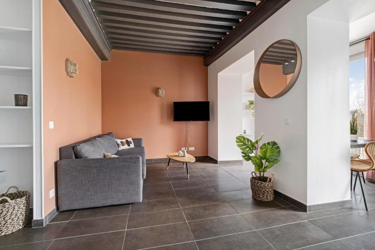 Lyon Cite- Appartement Vue Rhone Terrasse-Caluire Exteriér fotografie